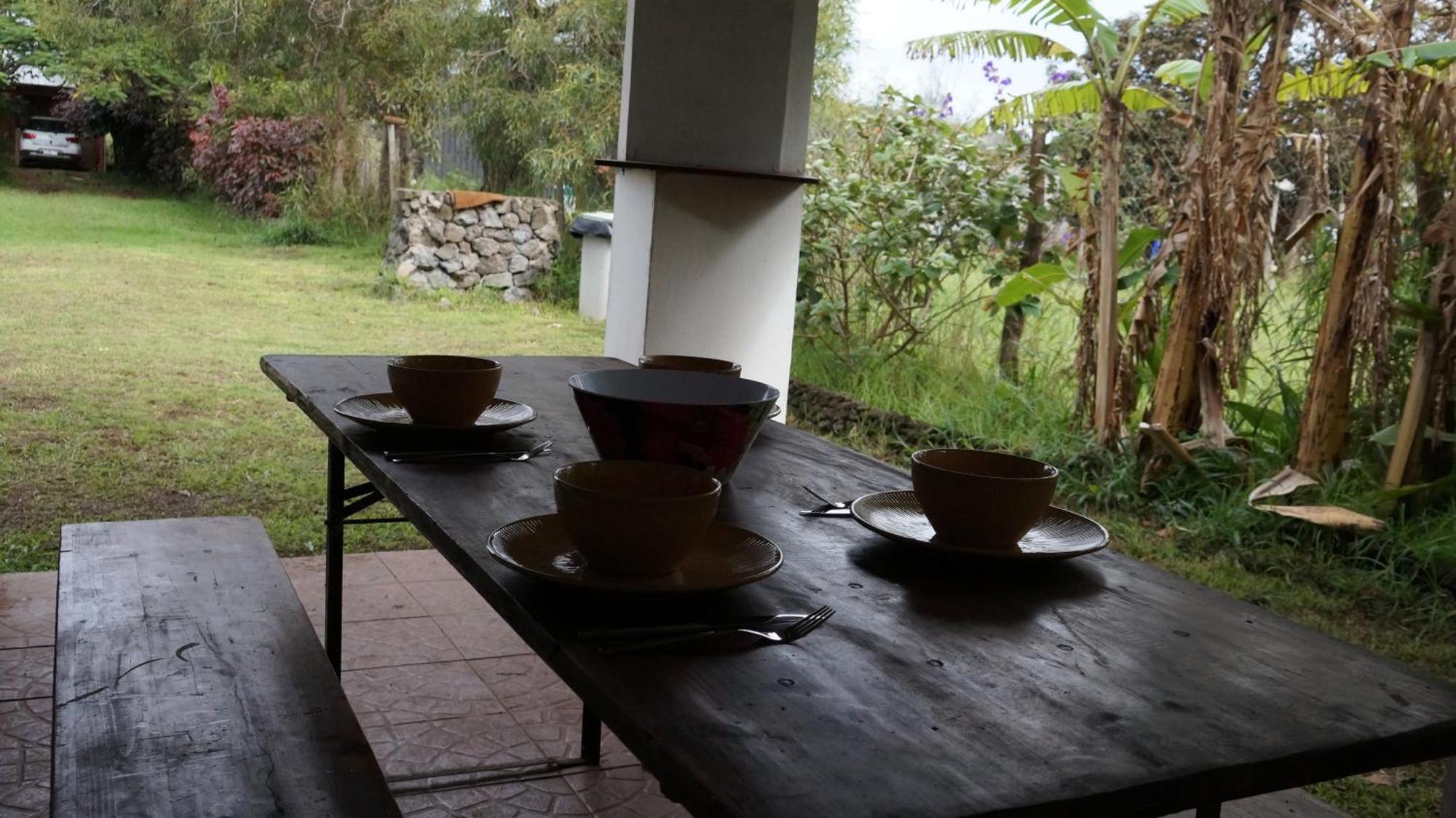 הנגה רואה Cabanas Isla De Pascua מראה חיצוני תמונה